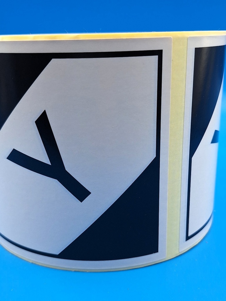 CANTIDADES LIMITADAS "Y" 110X110 MM - MARGEN 5 MM BLANCO