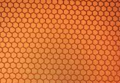 PANEL NARANJA 400X300 REFLECTANTE <Panel Abeja> HOMOLOGADO -  SIN TEXTO SIN LINEA HORIZONTAL 