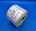 ETIQUETA TIME & TEMPERATURE SENSITIVE BOBINA - Rango : + 2 ºC + 8 ºC