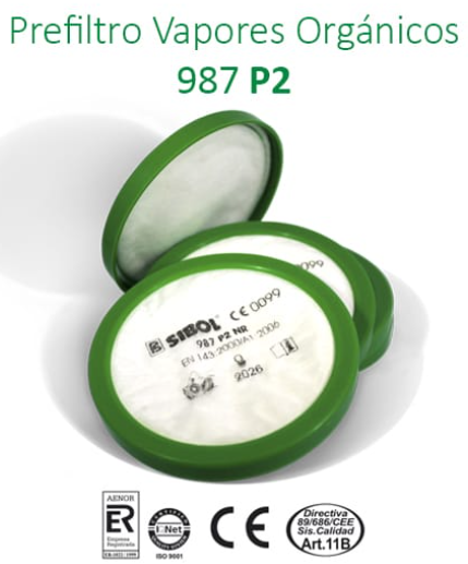 PREFILTRO MASK 987 - P2