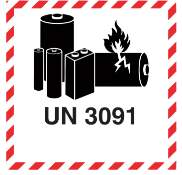 [ET023] BATERIA DE LITIO UN 3091 - 100X100 mm - BOBINA  