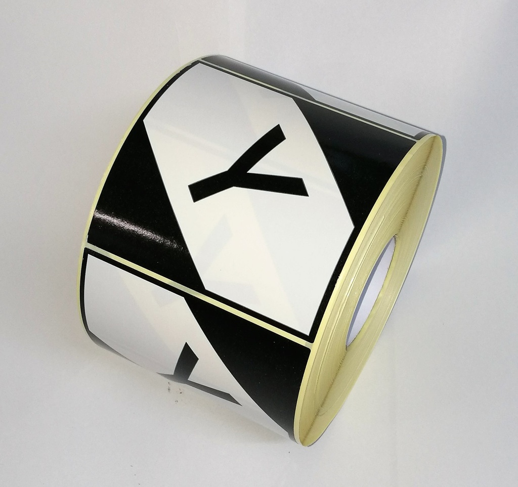 LQ "Y" CANTIDADES LIMITADAS 100x100mm  - Bobina 1000 unidades