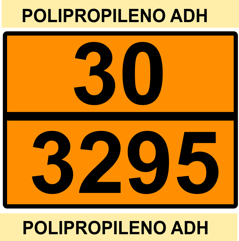PANEL NARANJA 400X300 VINILO PVC-   TEXTO PERSONALIZADO LINEA HORIZONTAL - HOMOLOGADO - BOBINA