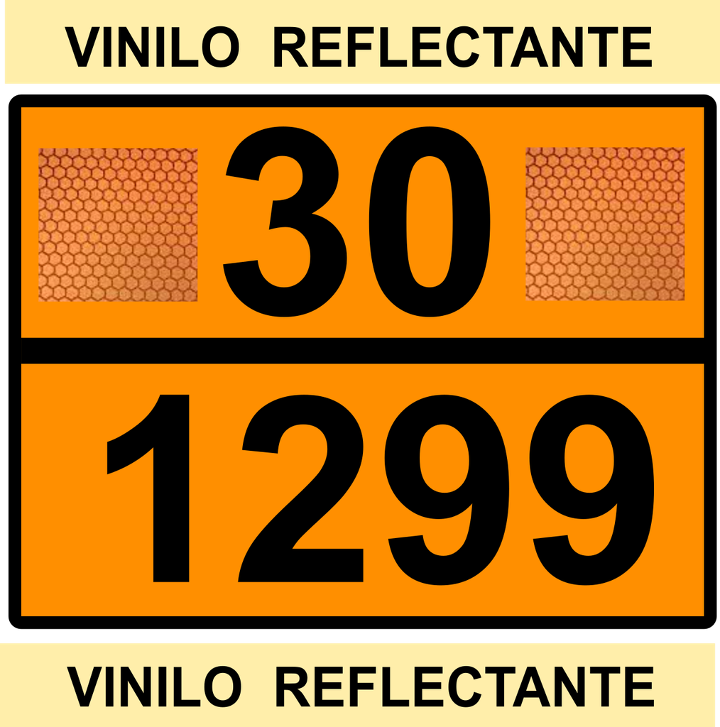 PANEL NARANJA 400X300 REFLECTANTE  TEXTO PERSONALIZADO LINEA HORIZONTAL - HOMOLOGADO  (copia)