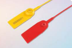 [Precinto seguridad redondo] Precinto Seguridad Contenedor - Redondo con cierre metálico - Largo 268 mm